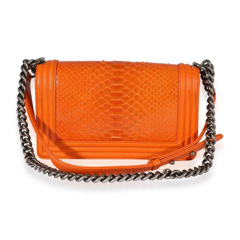 Chanel Boy python handbag - image 5