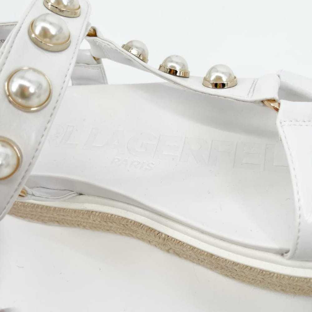 Karl Lagerfeld Leather sandal - image 8