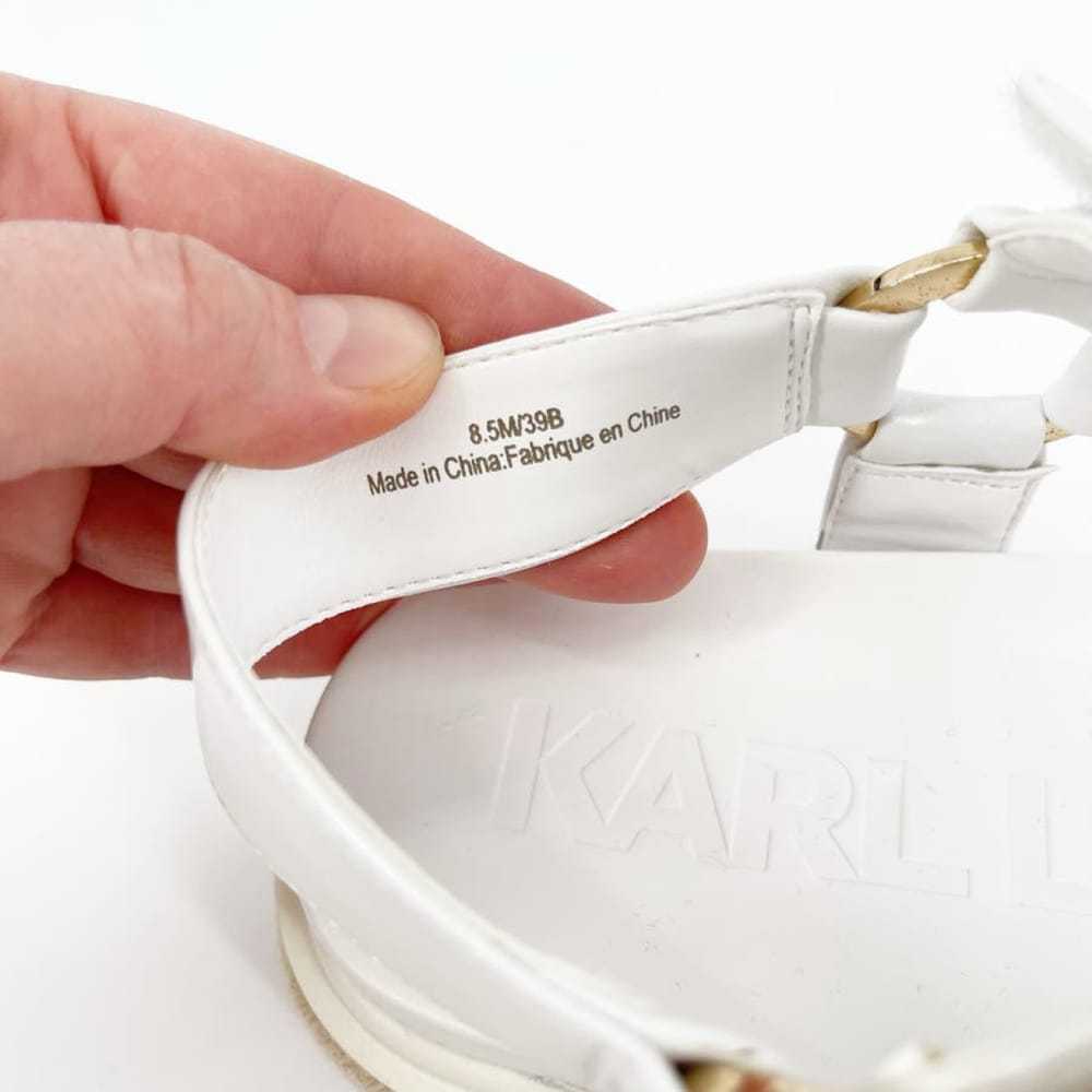 Karl Lagerfeld Leather sandal - image 9