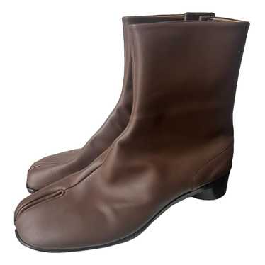 Maison Martin Margiela Tabi leather boots - image 1