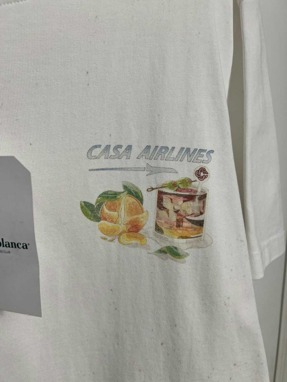 Casablanca Casablanca Airlines T shirt size medium - image 3