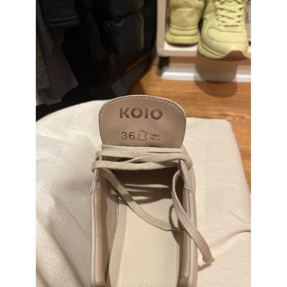 Koio Leather trainers - image 7