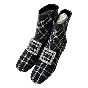 Roger Vivier Tweed buckled boots - image 1