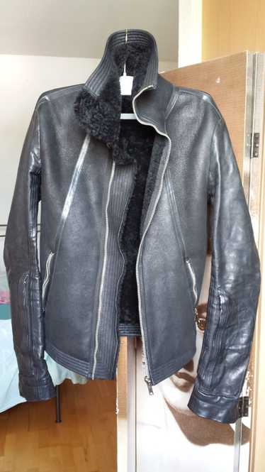 Rick Owens Sale! Shearling Leather Jacket - image 1