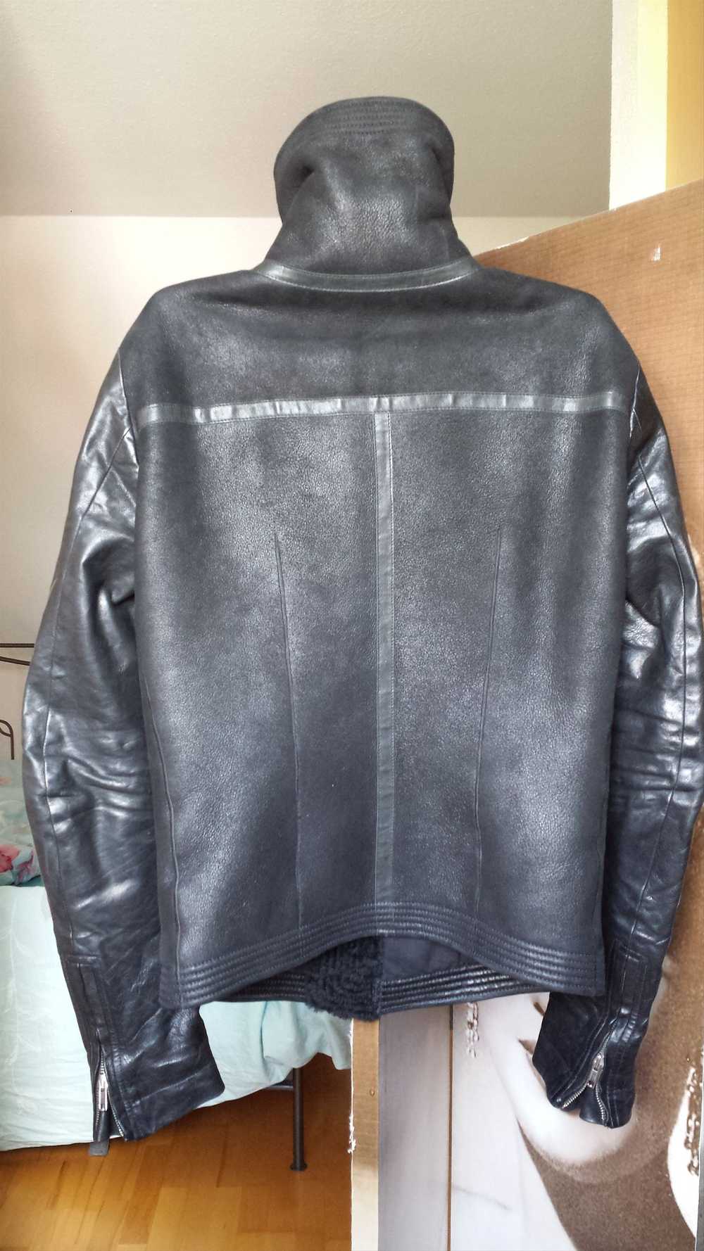 Rick Owens Sale! Shearling Leather Jacket - image 5