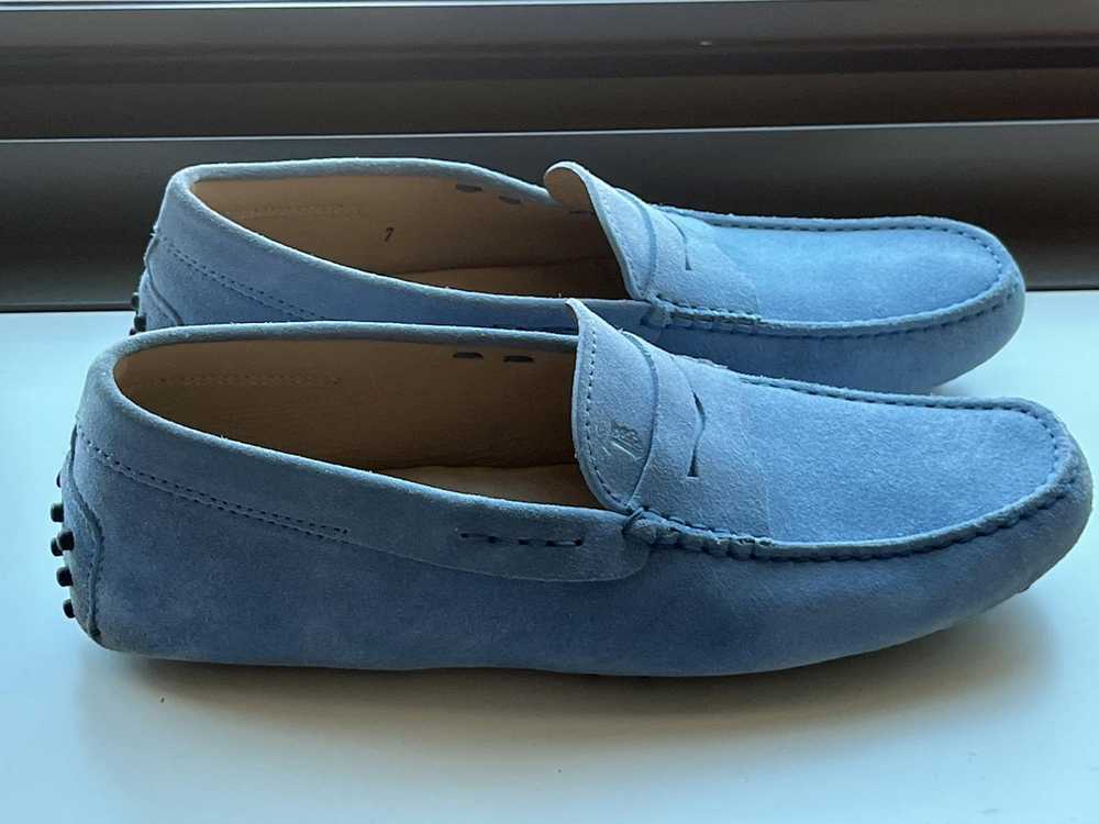 Tod's Suede Driving Loafers - image 12