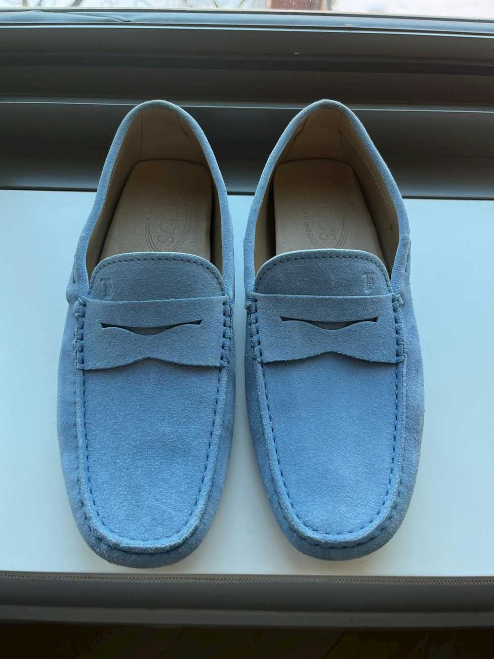 Tod's Suede Driving Loafers - image 1