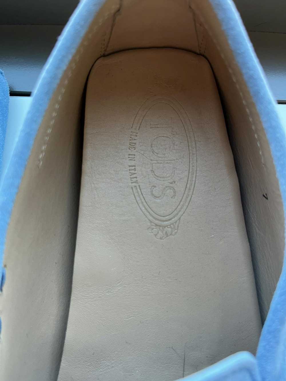 Tod's Suede Driving Loafers - image 7