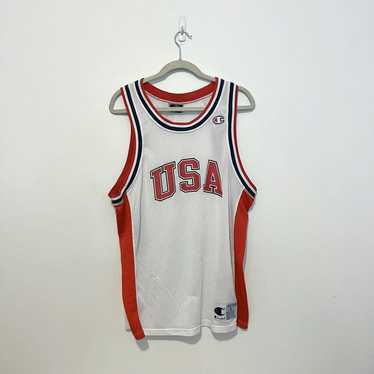 Nike Team USA No5 Grant Hill White 1996 Dream Team Stitched NBA Jersey