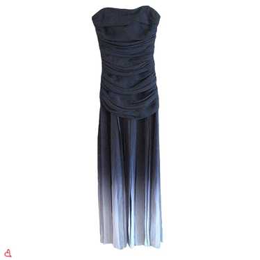 BCBG Max Azria Ombre Silk Fringe Dress - image 1