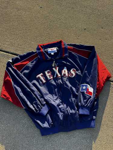 MLB × Majestic × Vintage Texas Rangers Jacket Maje
