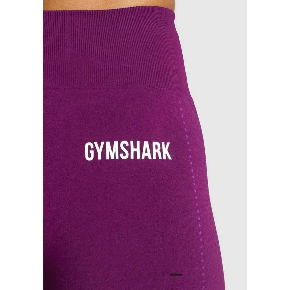 Gymshark Gymshark Breeze Dry Seamless Eggplant Le… - image 3