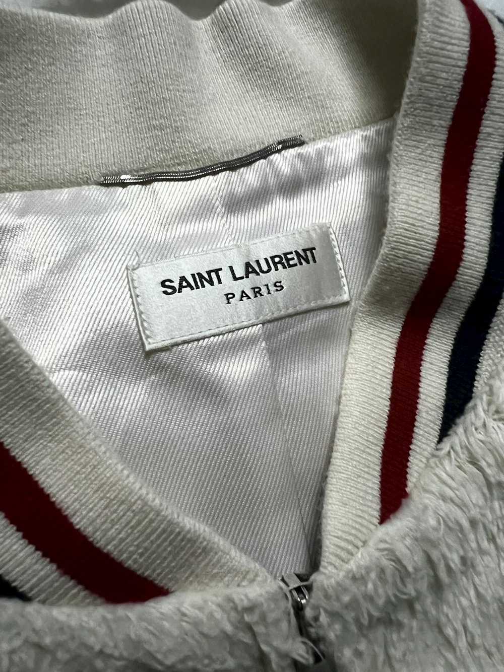 Saint Laurent Paris 2018 Faux Fur Teddy Jacket - image 2
