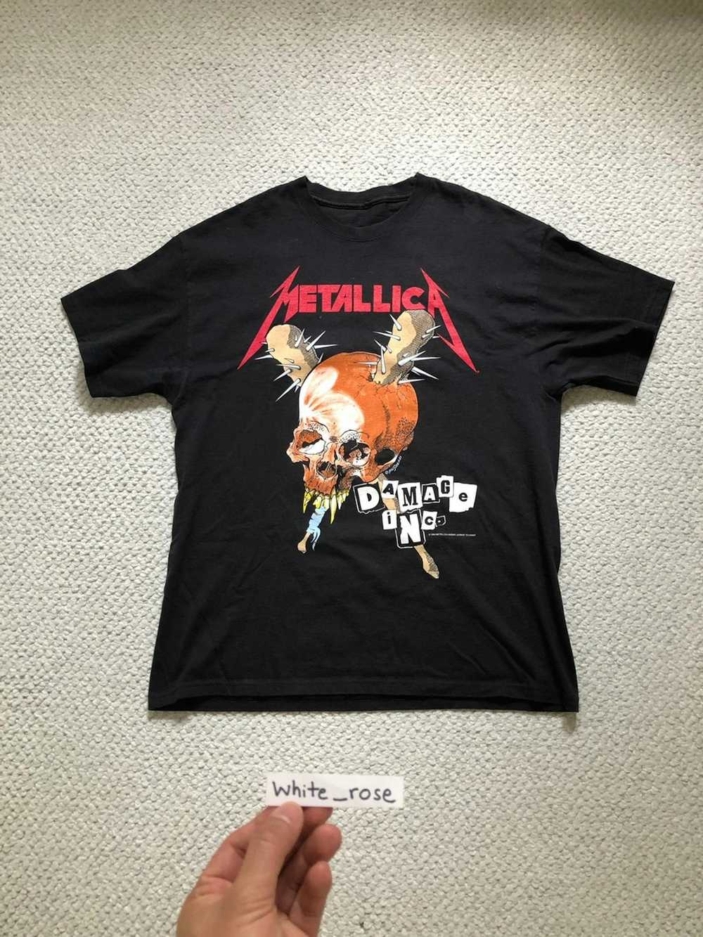 Band Tees × Vintage Vintage Metallica 1994 Damage… - image 1
