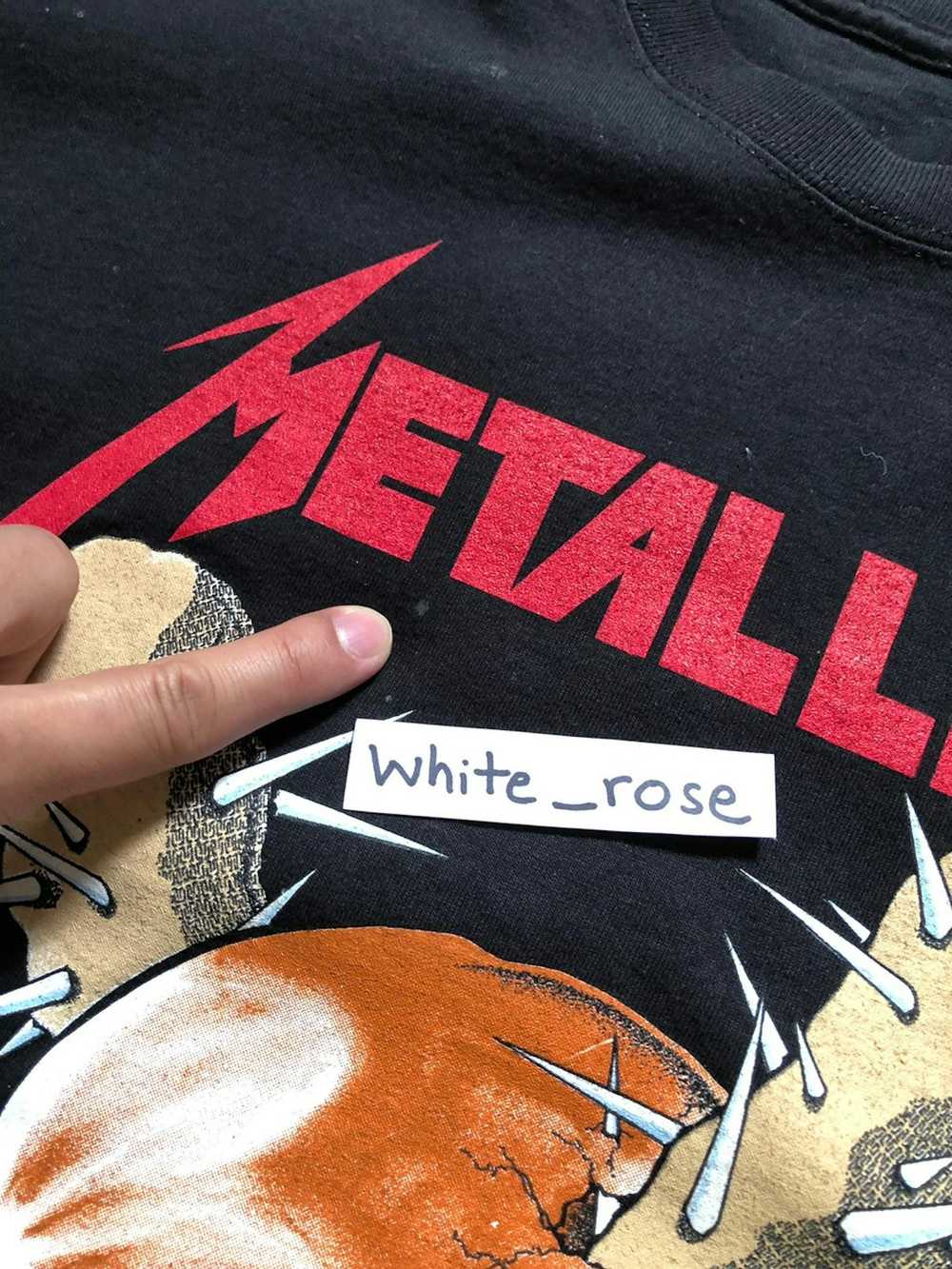 Band Tees × Vintage Vintage Metallica 1994 Damage… - image 4