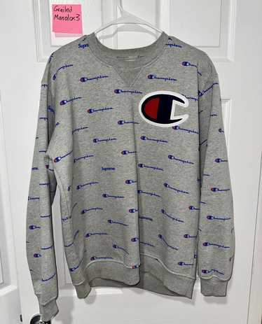 Champion × Supreme Champion x Supreme Grey Script… - image 1