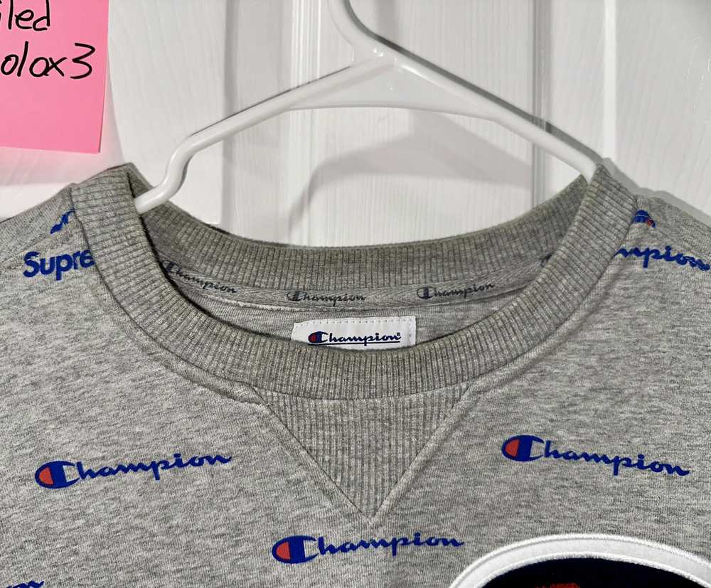 Champion × Supreme Champion x Supreme Grey Script… - image 3