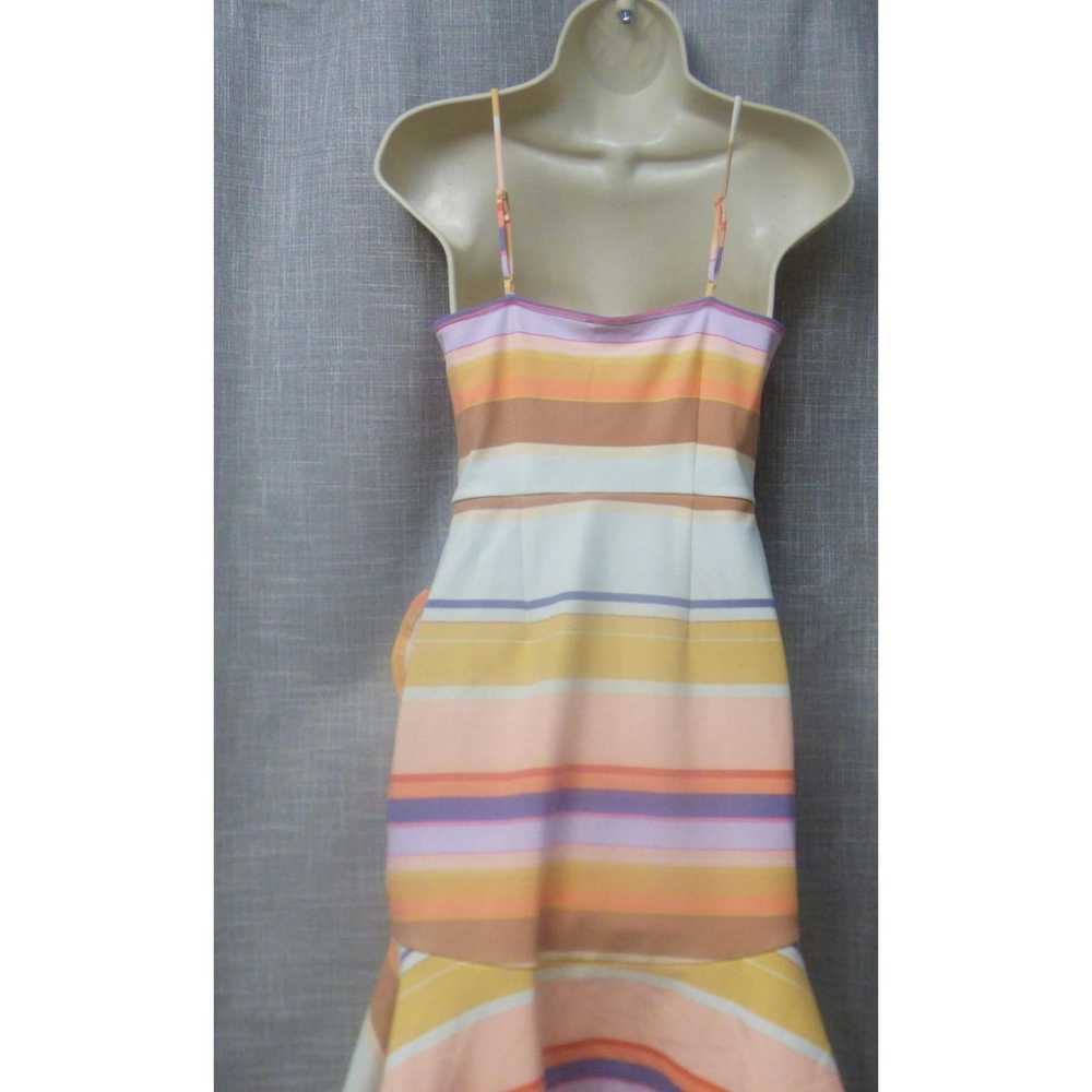 Bar Iii Bar III Samba Striped Ruffled Dress, XS - image 12