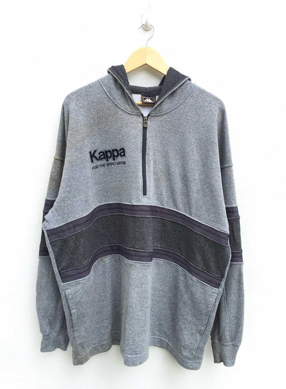 Kappa Kappa Hoodie Jacket Track Top Hip Hop Fashi… - image 1
