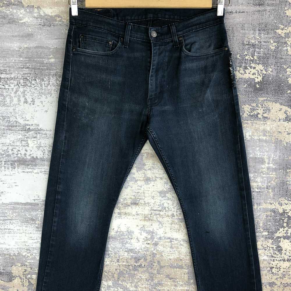 Levi's × Vintage Vintage Levis Jeans Super Black … - image 3