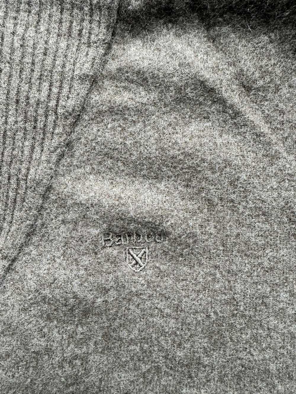Barbour × Luxury Barbour Wool 1/4 Zip Sweater - image 6