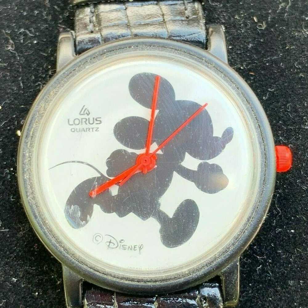 Disney Disney Lorus Mickey Mouse Shadow Dial Watc… - image 1