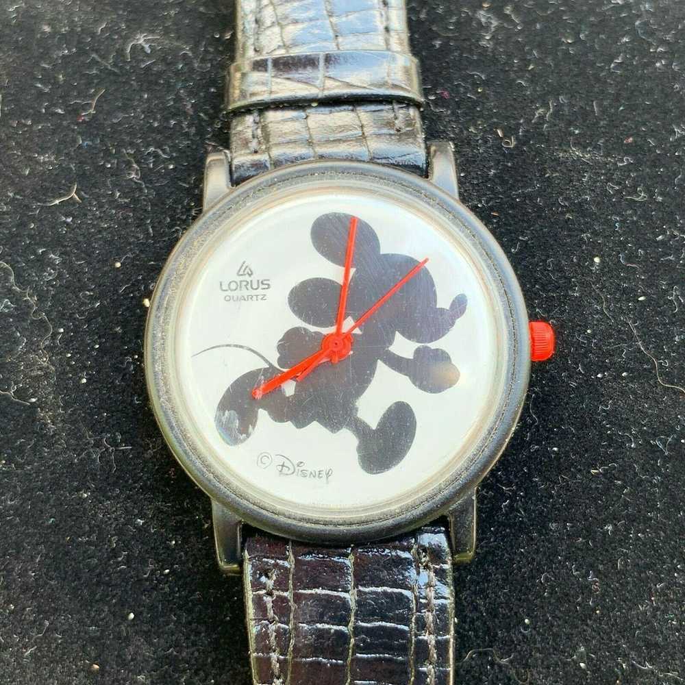 Disney Disney Lorus Mickey Mouse Shadow Dial Watc… - image 3