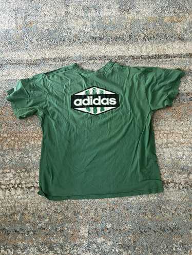 Adidas × Streetwear × Vintage VTG Adidas Green Lo… - image 1