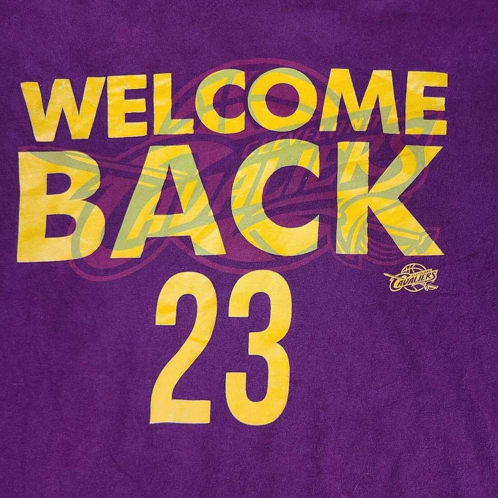 NBA Lebron James Cleveland Cavs Welcome Back T-Sh… - image 2