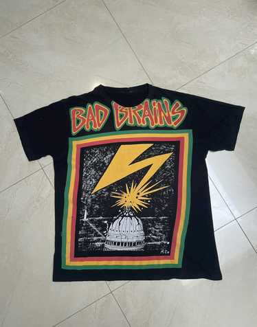 Bad Brains T Shirt Capitol Strike Band Logo new Official Mens Black