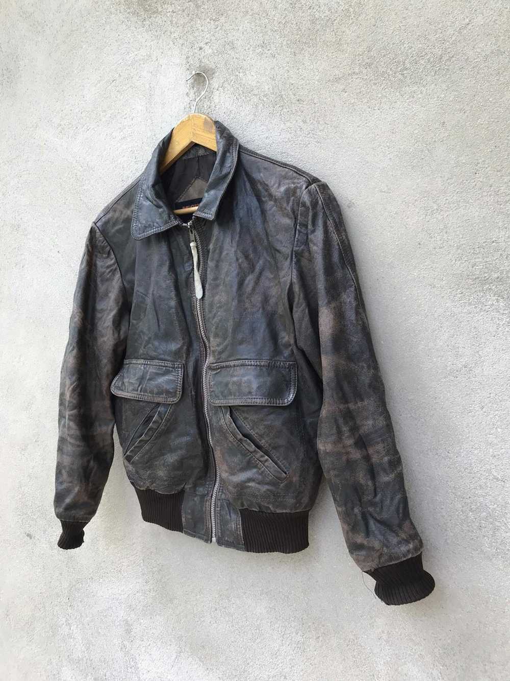 Leather Jacket × Mcgregor × Vintage RARE MCGREGOR… - image 4