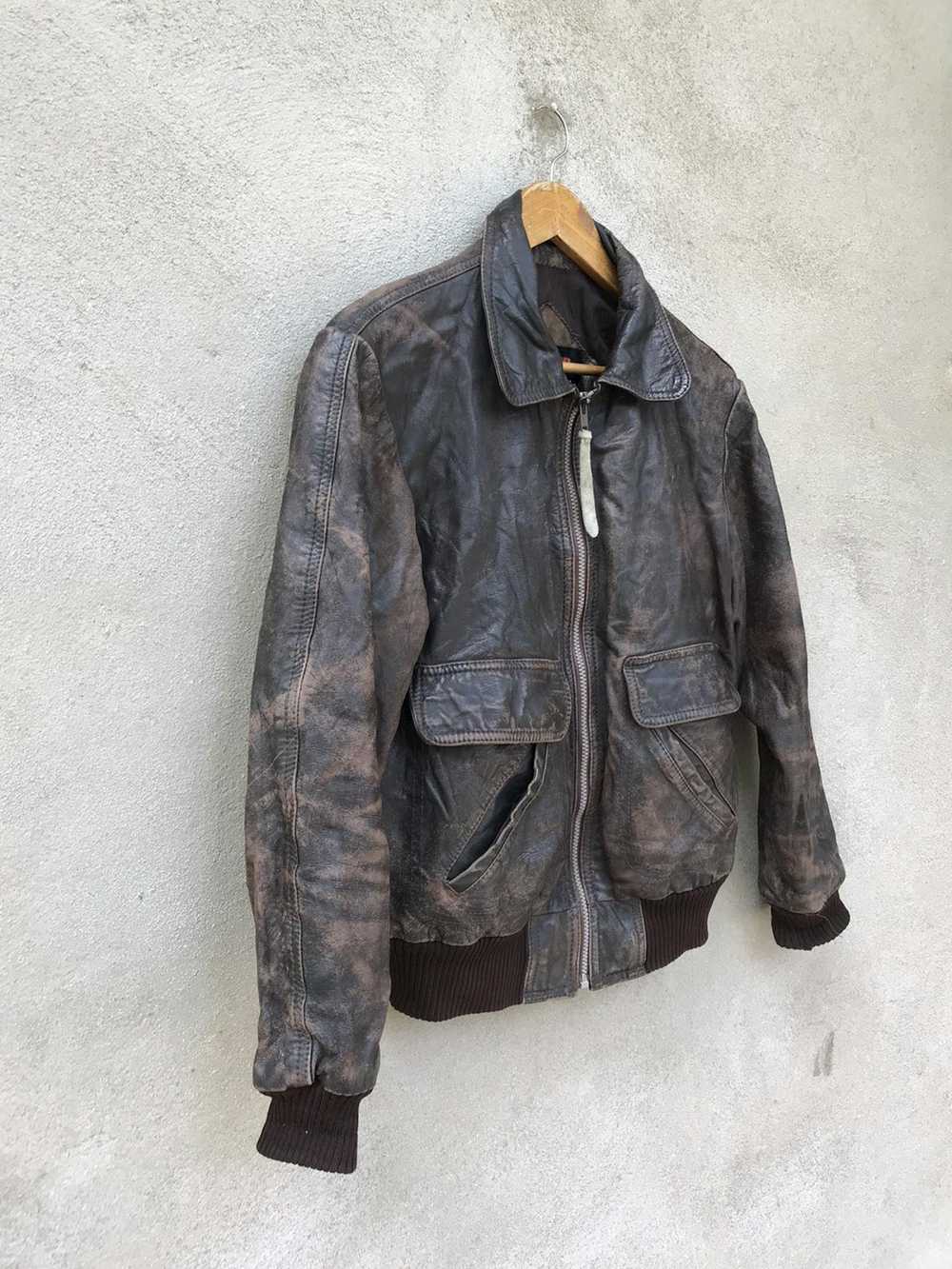 Leather Jacket × Mcgregor × Vintage RARE MCGREGOR… - image 5
