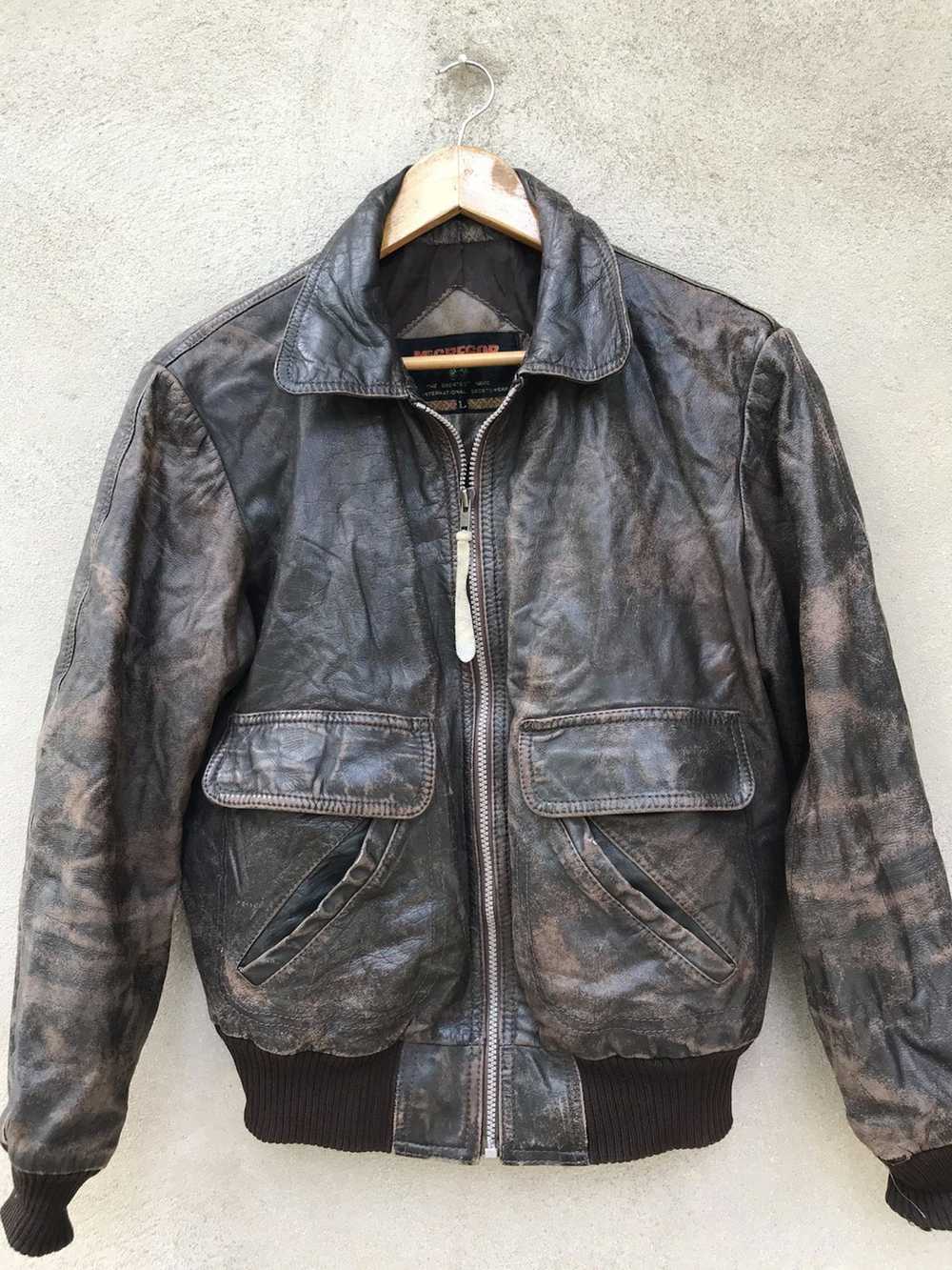 Leather Jacket × Mcgregor × Vintage RARE MCGREGOR… - image 6