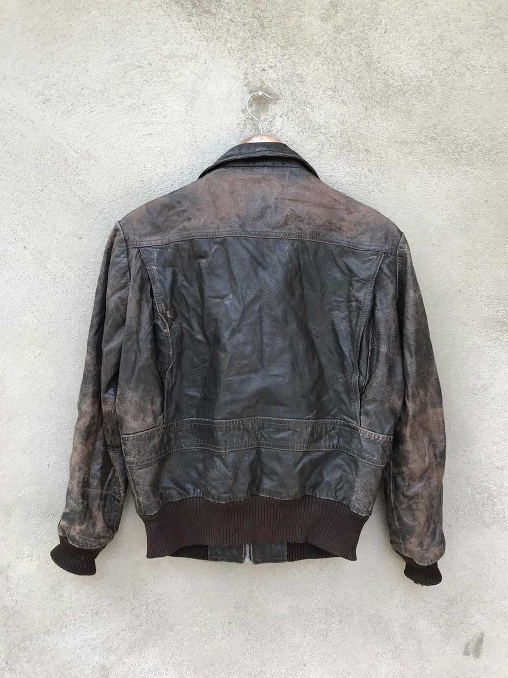 Leather Jacket × Mcgregor × Vintage RARE MCGREGOR… - image 7
