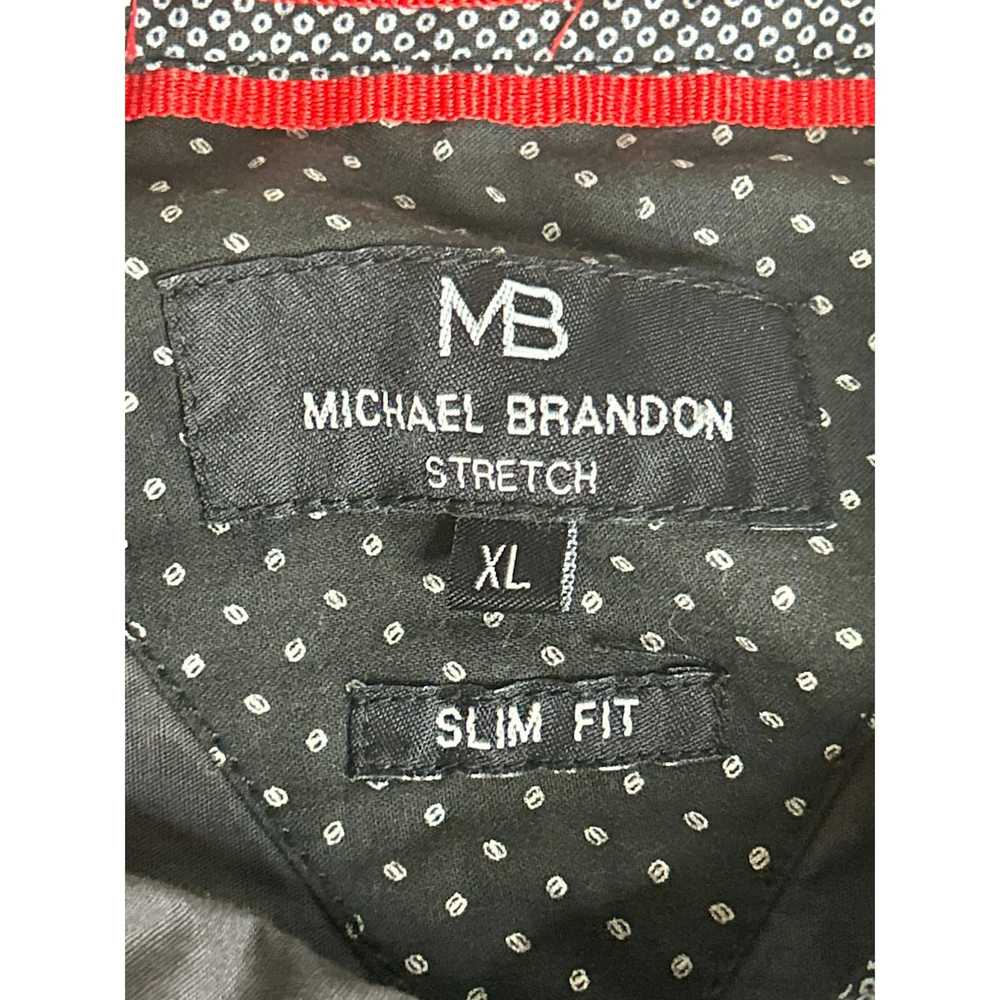 Other Michael Brandon Shirt Stretch Slim Fit Butt… - image 3