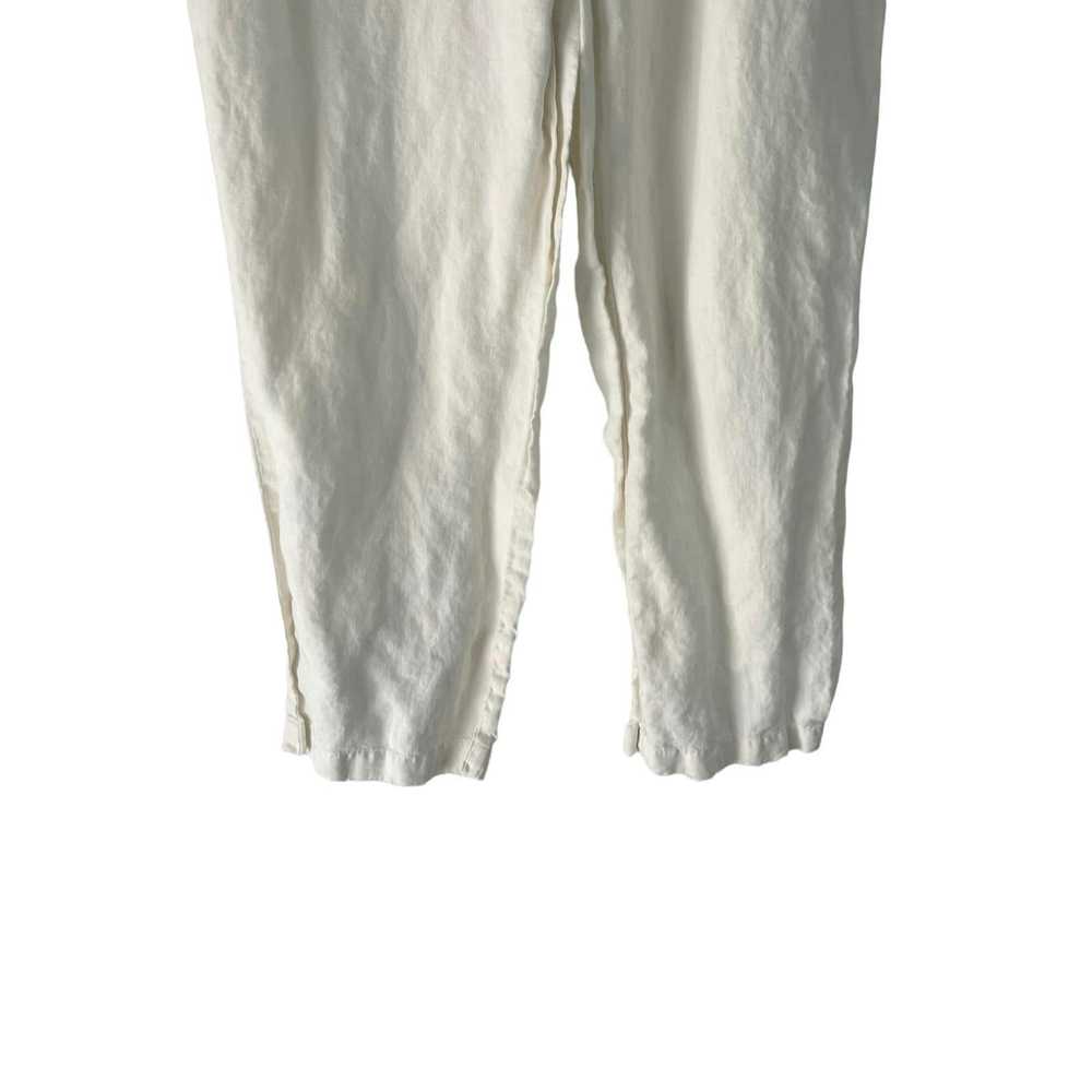 Claiborne Liz Claiborne Women 10 White Linen Wide… - image 3