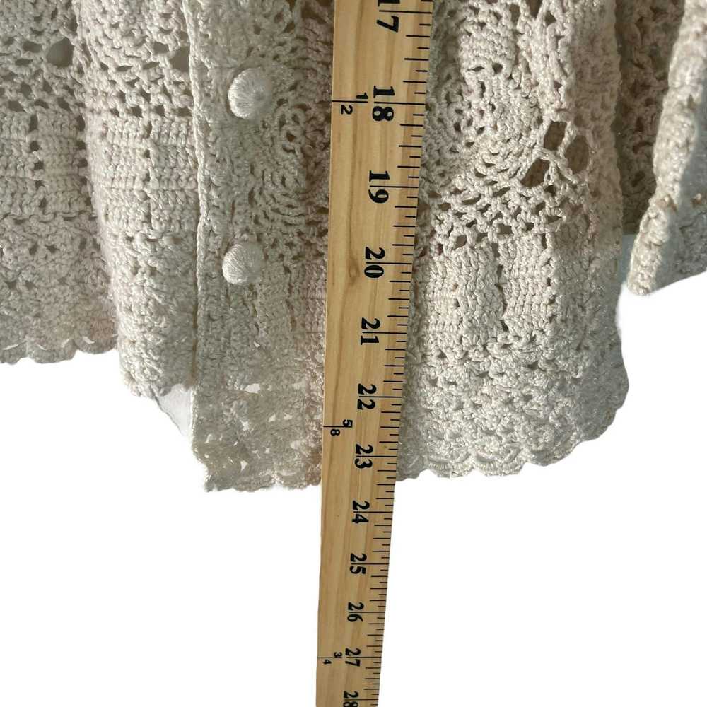 Other Tapemeasure Vintage Women XL Crochet Silk C… - image 10