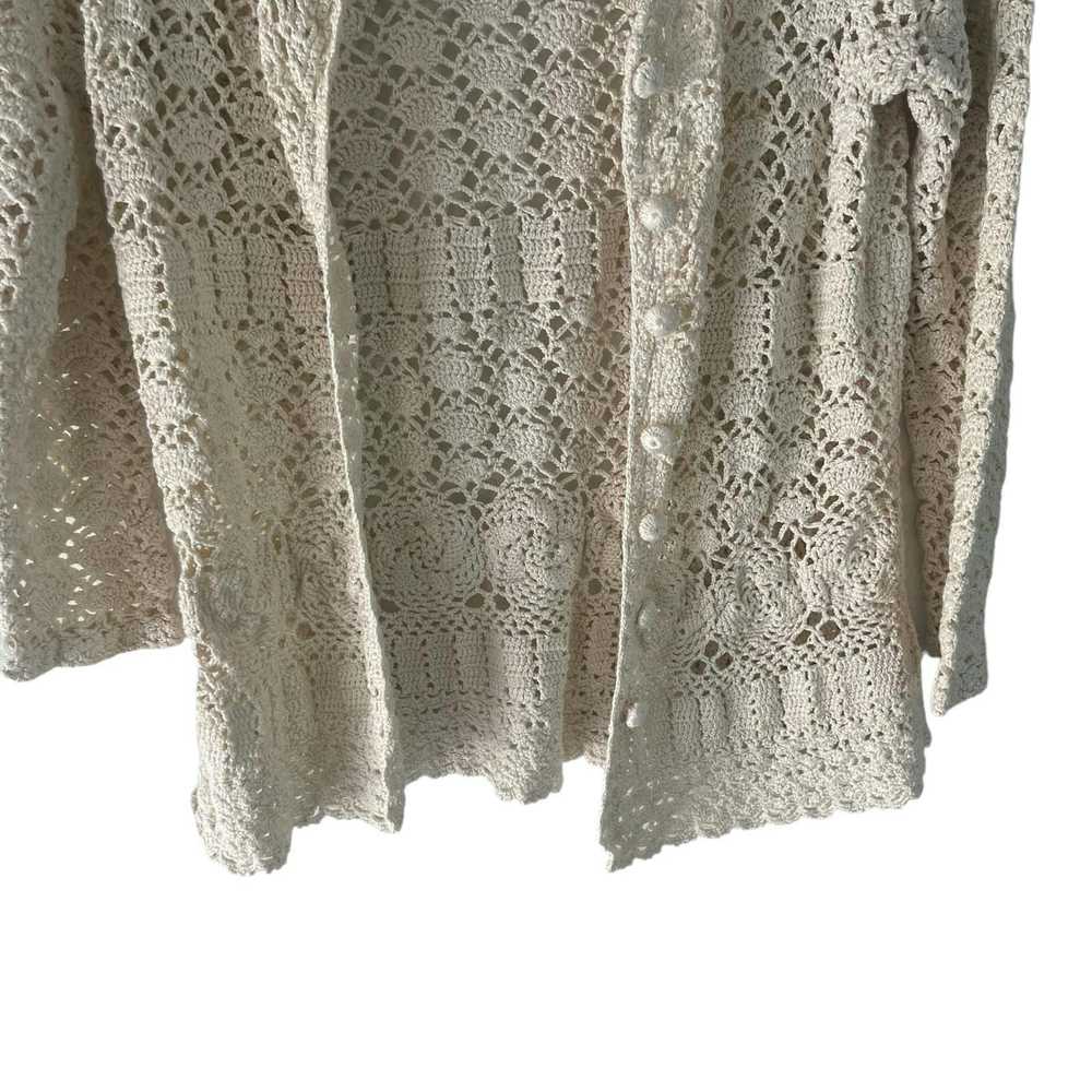 Other Tapemeasure Vintage Women XL Crochet Silk C… - image 3