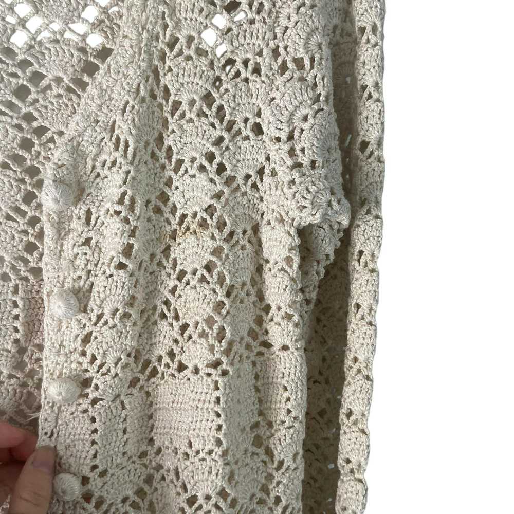 Other Tapemeasure Vintage Women XL Crochet Silk C… - image 7
