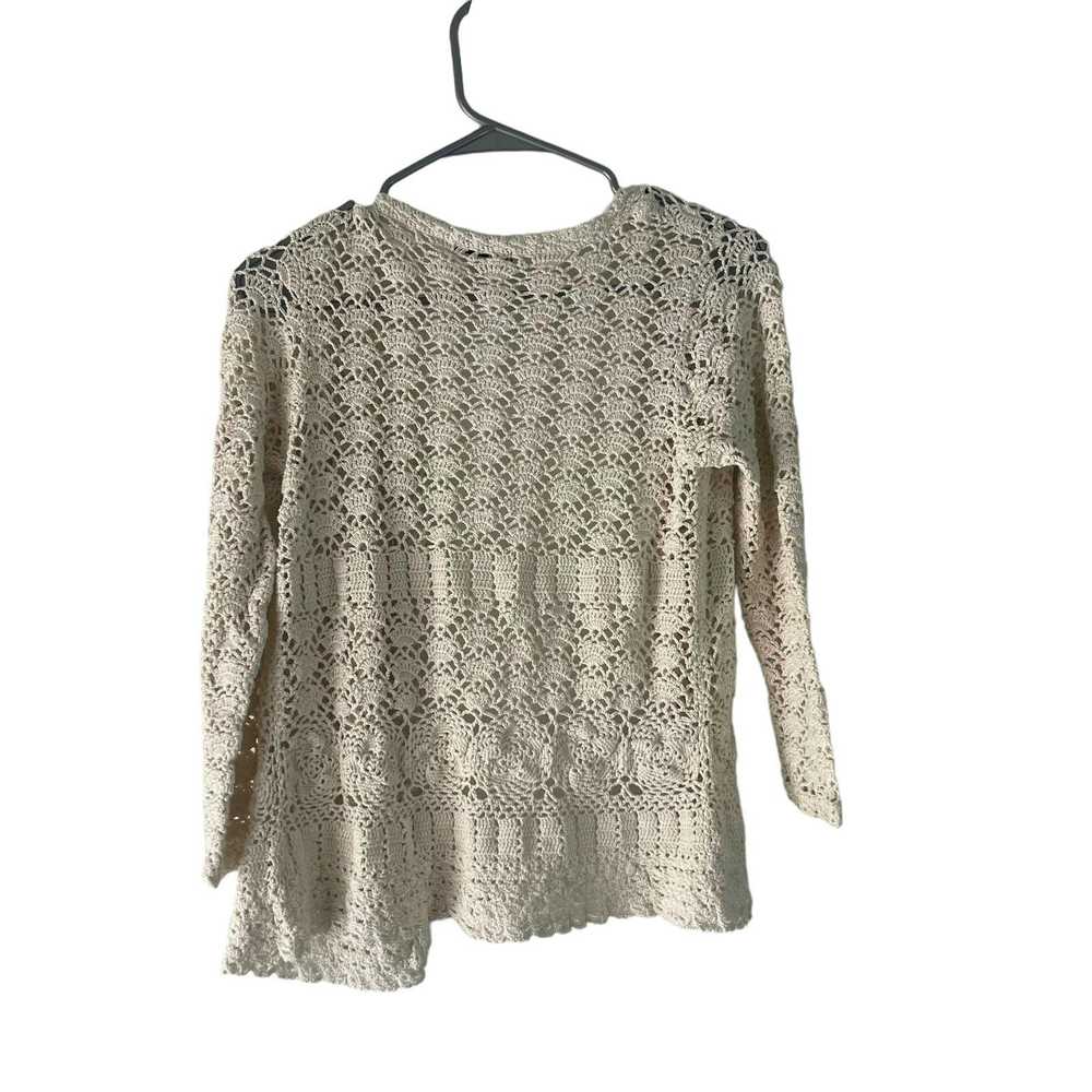 Other Tapemeasure Vintage Women XL Crochet Silk C… - image 8