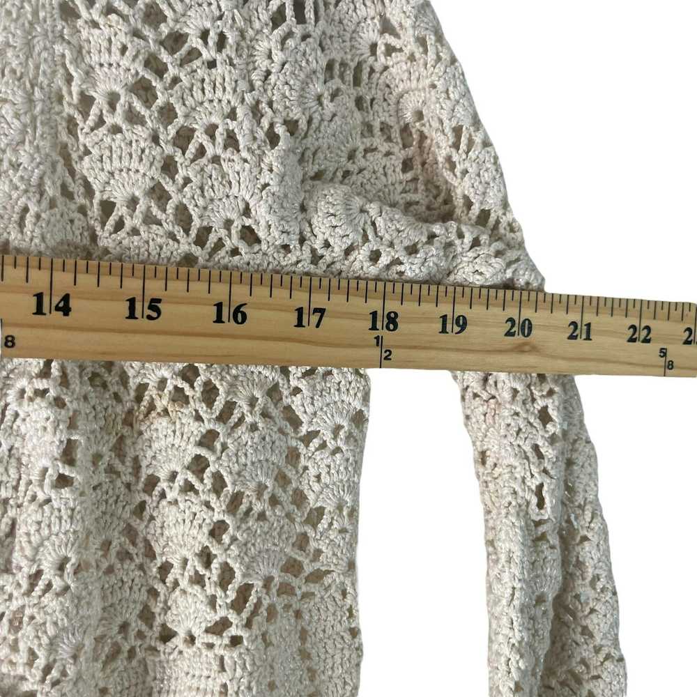 Other Tapemeasure Vintage Women XL Crochet Silk C… - image 9