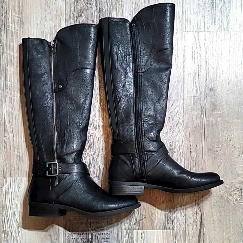 Guess GBG Los Angeles Hoagen Riding Boots - Gem