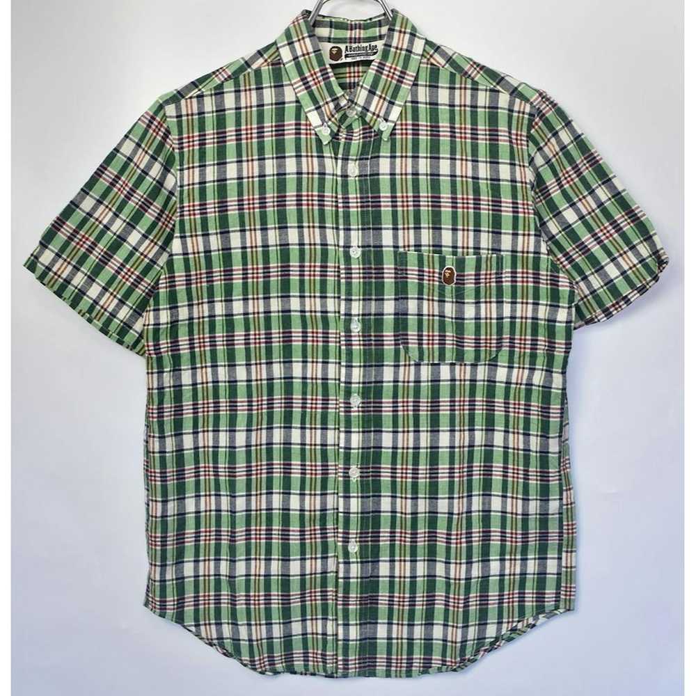 Bape BAPE/small logo checker shirt/15097 - 0801 50 - image 5
