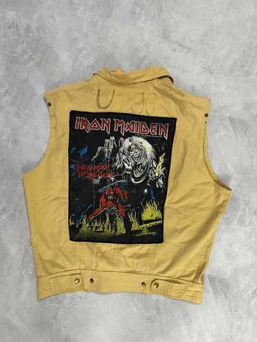 Iron Maiden × Rock Band × Vintage 🎸 Vintage Cust… - image 1