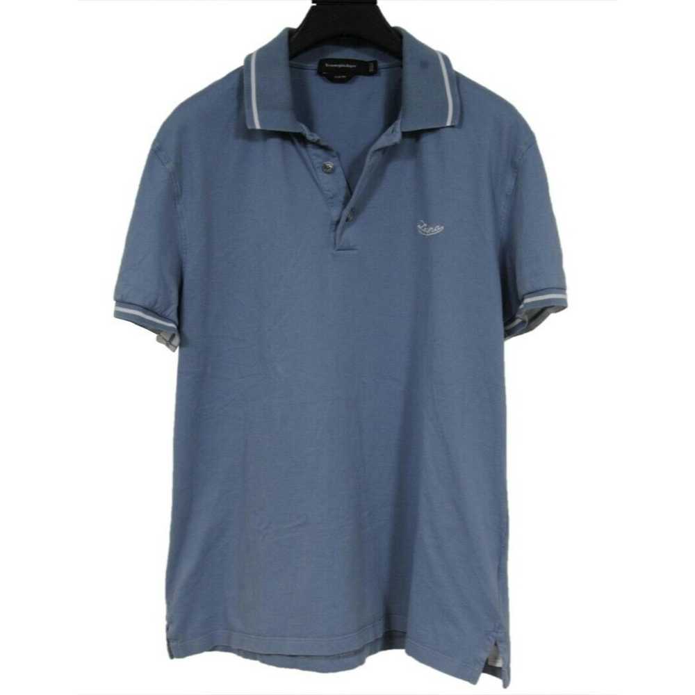 Ermenegildo Zegna Polo Shirt Slim Fit Blue - image 1