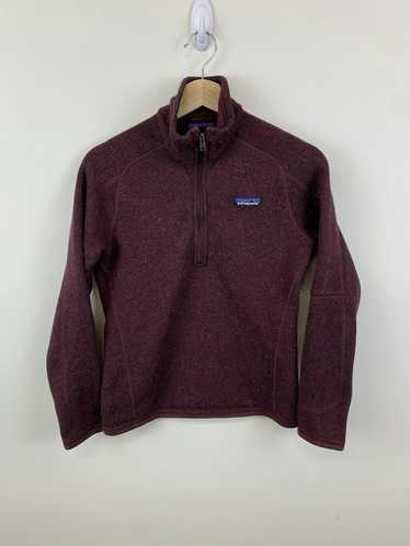 Patagonia × Streetwear Patagonia Maroon Quarterzip