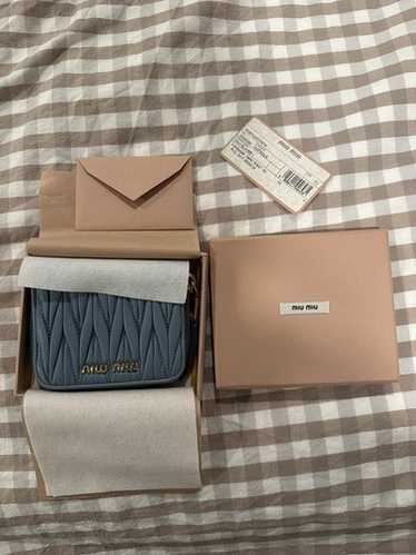小物 Archive miu miu compact coin case miu MIU ミュウミュウ MATELASSE COIN CASE カードケース カード