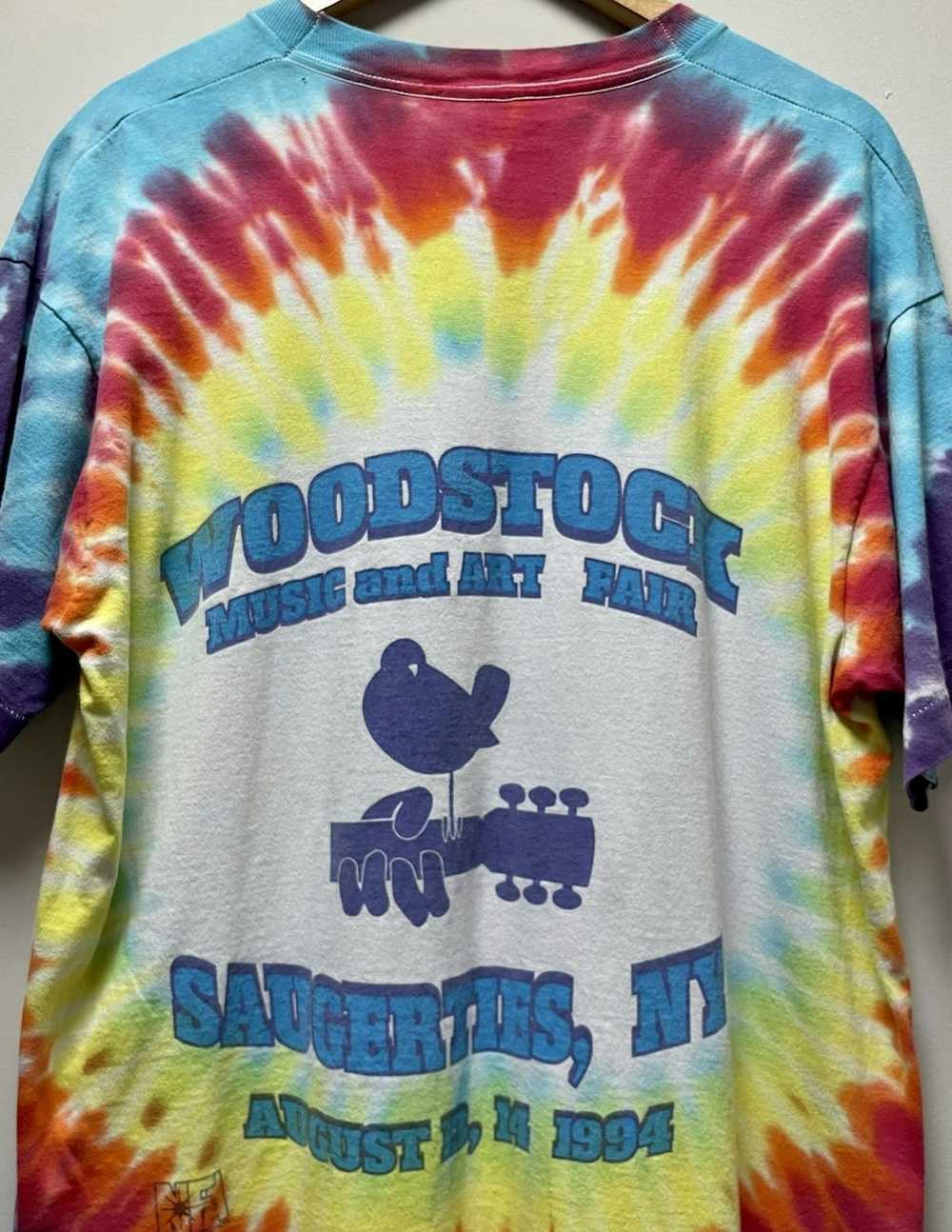 Band Tees × Vintage Vintage Woodstock 1994 Tour T… - image 5