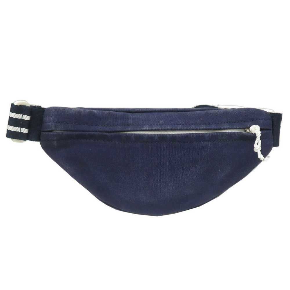 Chanel CHANEL Sportsline Waist Bag Body Navy/Whit… - image 2