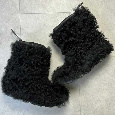 Prada Prada Sport Fur Faux Snow Boots - image 1